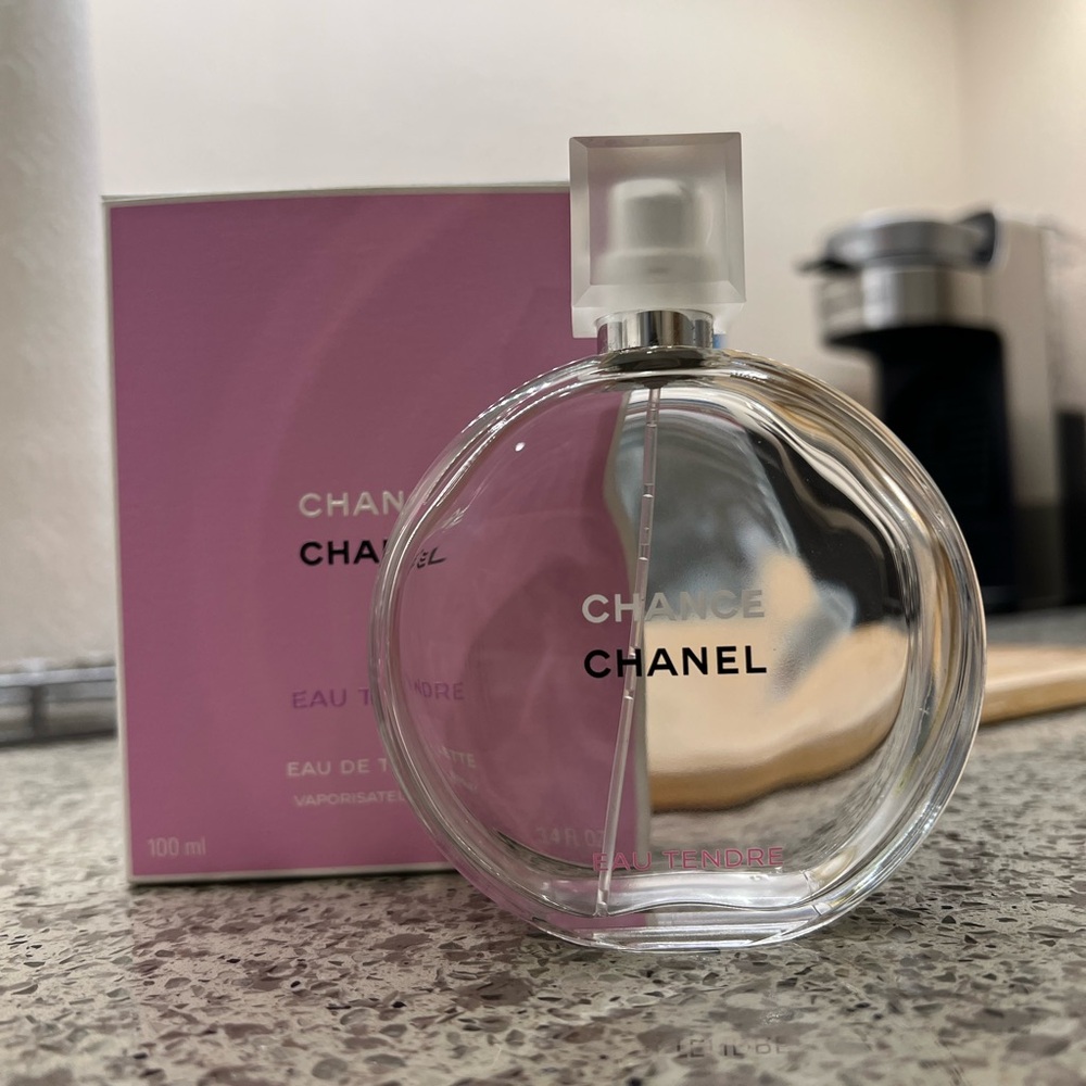 Empty Chance Chanel Bottle & Box
